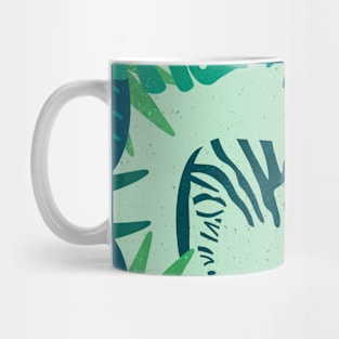 Tropical Zebra (Ocean) Mug